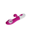 Dildo vibrando do silicone do brinquedo do sexo para a mulher Injo-Zd008